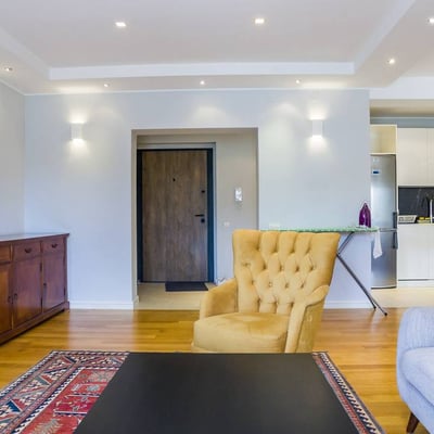 Vermietung einer gemütlichen 2-Zimmer-Wohnung, 54 m², Stadtzentrum, Belgrad, Serbien